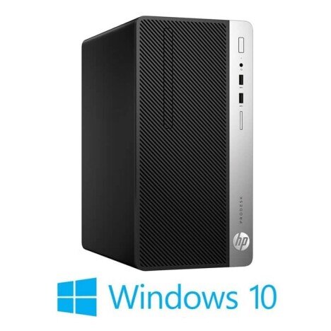 Calculatoare HP ProDesk 400 G4 MT, Quad Core i5-6500, 8GB DDR4, Win 10 Home